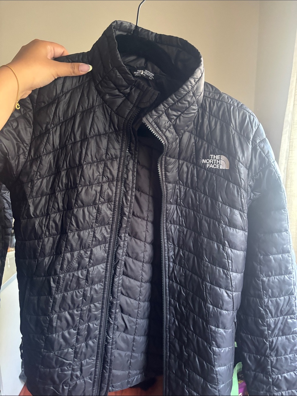 The North Face Black Quilted Insulated Puffer Jacket